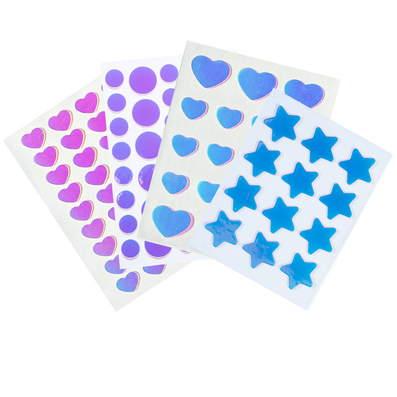Dazzle Colorful / Laser / Holografisches Hydrokolloid-Akne-Pickel-Pflaster