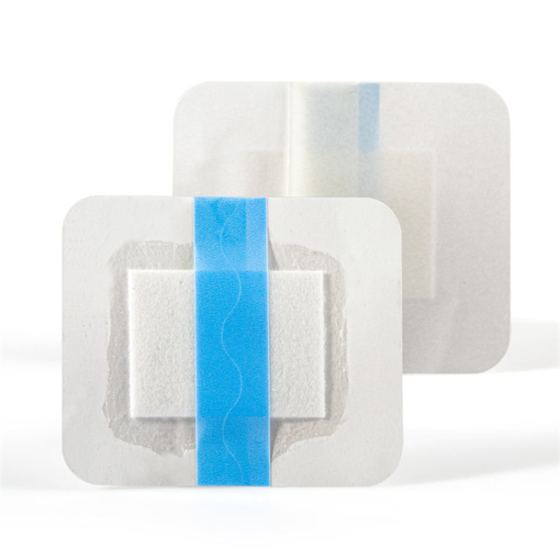 Transparentes S-Messer-Dressing